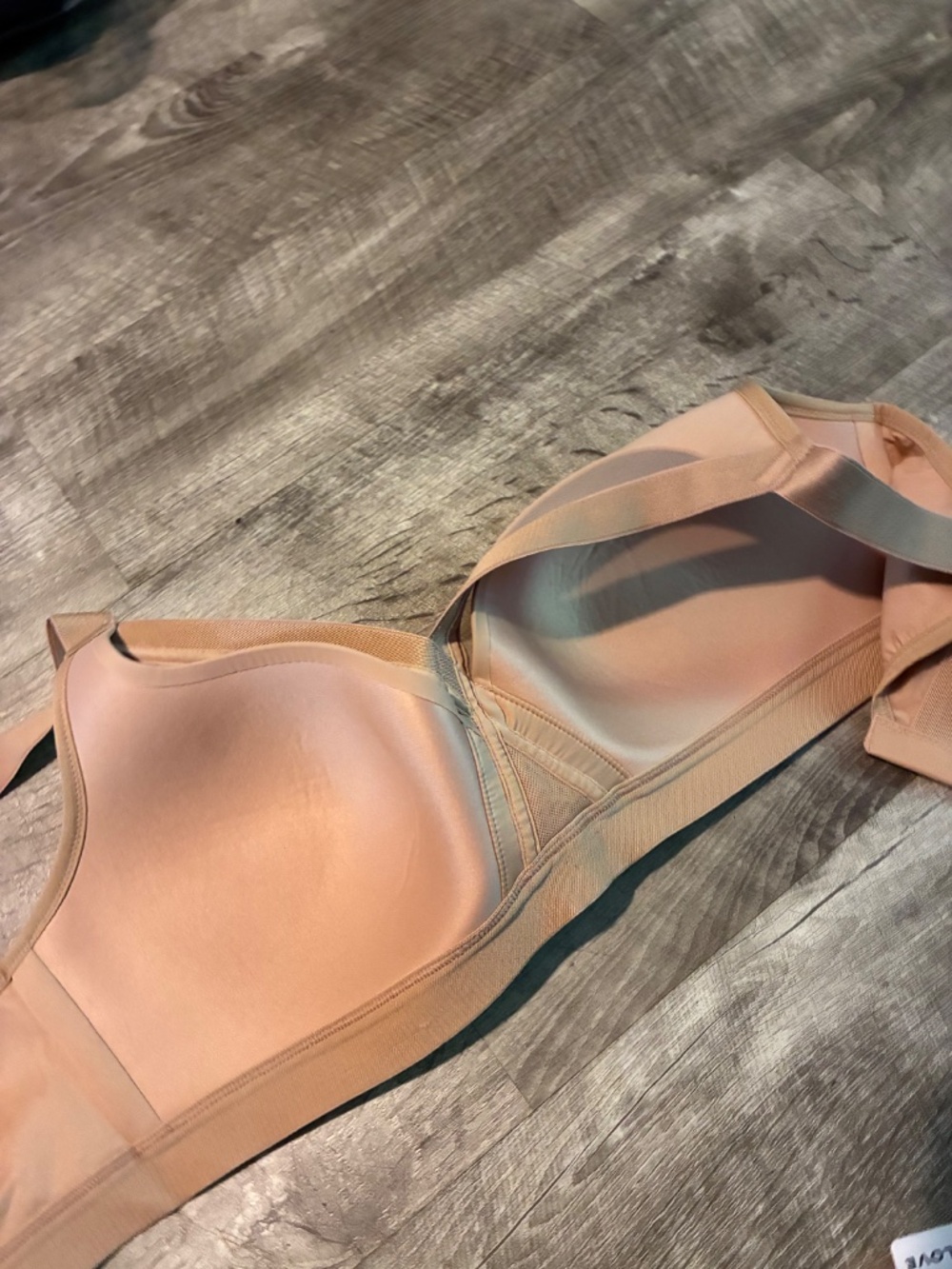 Women’s Honeylove CrossForm Bra Sand New SZ 34C NWT - Picture 5 of 7